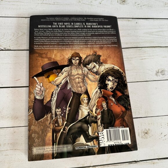 Anita Blake Vampire Hunter Guilty Pleasures HC Marvel Hardcover Graphic Novel - Picture 2 of 11